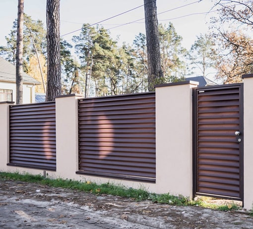 Паркани жалюзі Стандарт 60/100