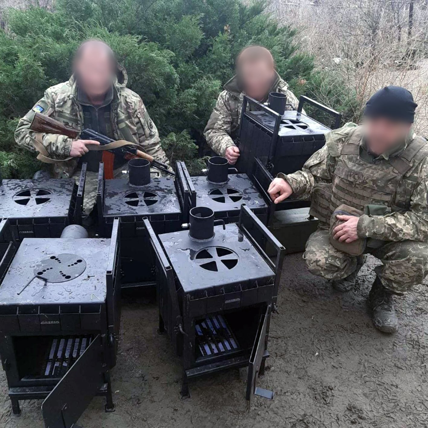 Військова буржуйка для ЗСУ